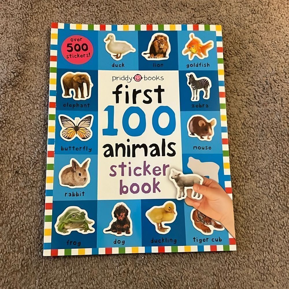 Kids first sticker book‎